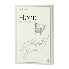 Hope — angled book view on a transparent background